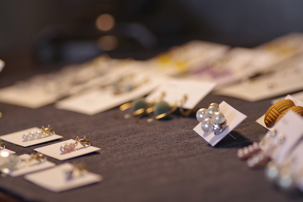 ハンドメイド作品の展示